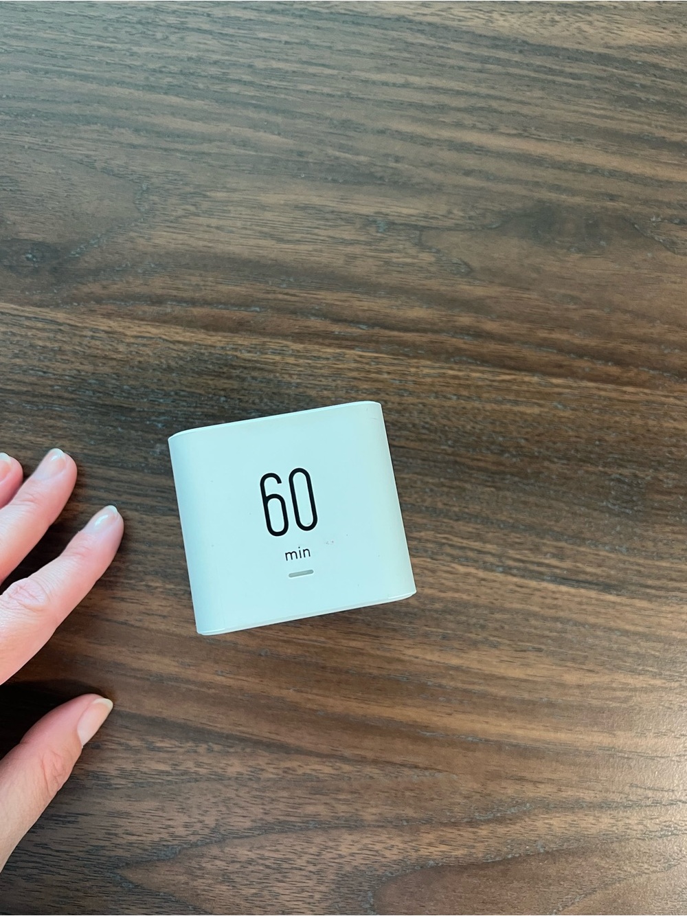 Digital Square Timer - White - Picture 2 of 6
